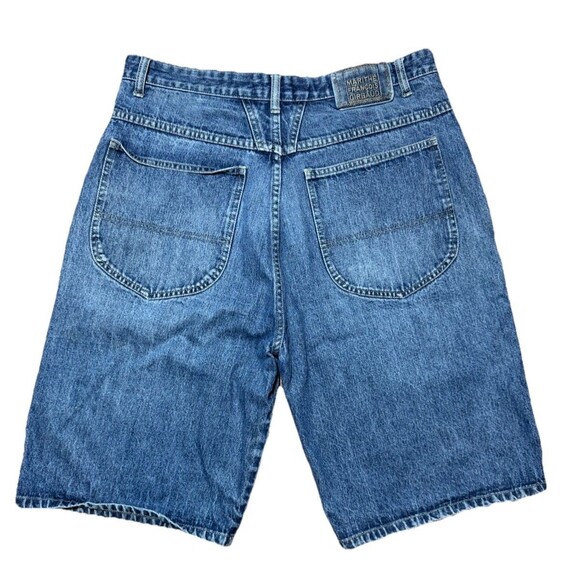 Vintage Marithe Francois Girbaud Shorts Mens Size 34 Denim 90s Hip Hop Jorts - Picture 1 of 6